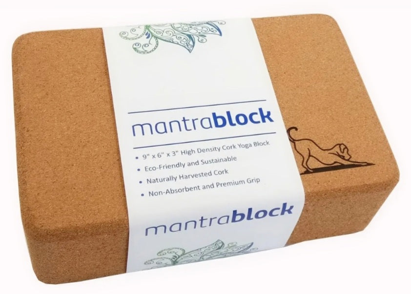 Mantra Cork Yoga Block